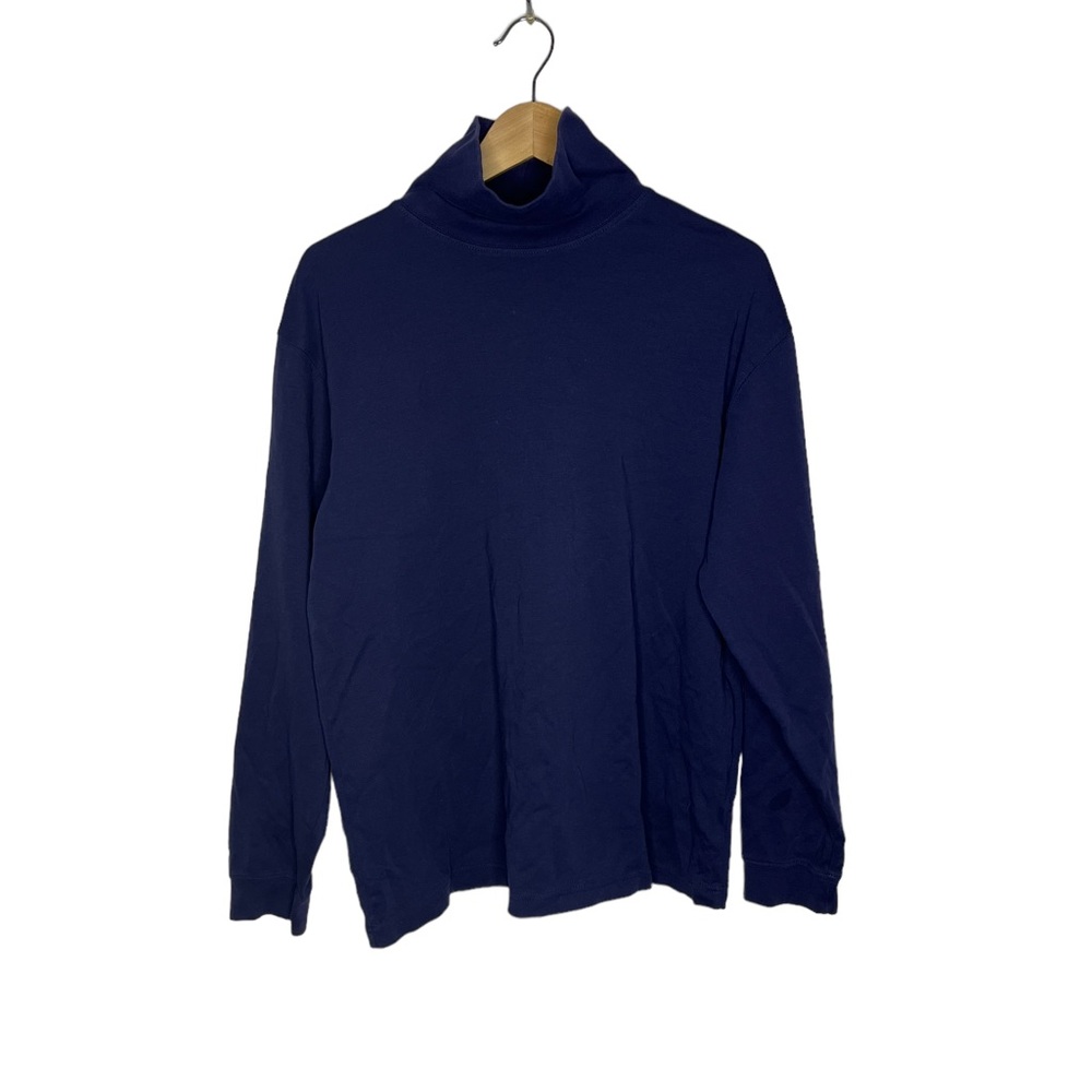 L.L. Bean Dark Blue Turtleneck Men’s L